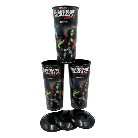 Marvel Avengers Guardians Of The Galaxy Vol. 2 Movie Theater Collectors Cups - Picture 1 of 12